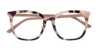 Havana Pink Jimmy Choo JC310/G Square Glasses - Flat-lay