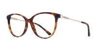Havana Jimmy Choo JC314 Cat-eye Glasses - Angle