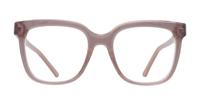 Nude Jimmy Choo JC315/G Square Glasses - Front