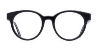 Black Pattern Jimmy Choo JC316 Oval Glasses - Front