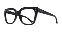 Black Jimmy Choo JC329 Square Glasses - Angle