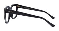 Black Jimmy Choo JC329 Square Glasses - Side