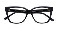 Black Jimmy Choo JC335 Square Glasses - Flat-lay