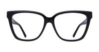 Black Jimmy Choo JC335 Square Glasses - Front