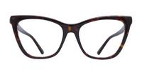 Havana Jimmy Choo JC361 Cat-eye Glasses - Front