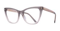 Nude Glitter Jimmy Choo JC361 Cat-eye Glasses - Angle