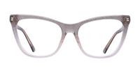 Nude Glitter Jimmy Choo JC361 Cat-eye Glasses - Front