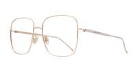 Gold / Silver Jimmy Choo JC366/F Square Glasses - Angle