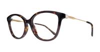 Havana Jimmy Choo JC373 Cat-eye Glasses - Angle