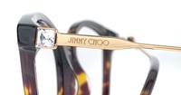 Havana Jimmy Choo JC373 Cat-eye Glasses - Detail