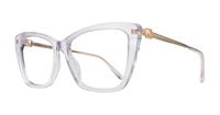 Crystal Jimmy Choo JC375 Cat-eye Glasses - Angle