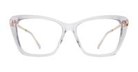 Crystal Jimmy Choo JC375 Cat-eye Glasses - Front