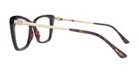 Havana Jimmy Choo JC375 Cat-eye Glasses - Side