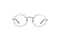 Antique Silver John Lennon Revolution Round Glasses - Front
