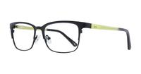 Black Joules Claire Rectangle Glasses - Angle