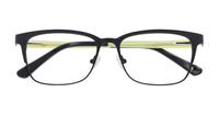 Black Joules Claire Rectangle Glasses - Flat-lay