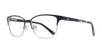 Black Joules Edith Rectangle Glasses - Angle