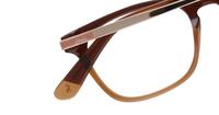 Brown Joules Fern Rectangle Glasses - Detail