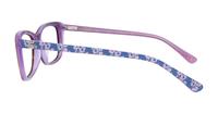 Tortoise/ Lilac Joules Hannah Square Glasses - Side