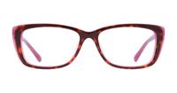 Tortoise/Pink Joules Hannah Square Glasses - Front