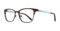 Matte Brown Joules Lucy Square Glasses - Angle
