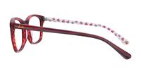 Red Joules Poppy Square Glasses - Side