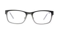 Gunmetal kangol 238 Oval Glasses - Front
