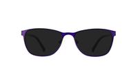 Purple kangol 273 Oval Glasses - Sun