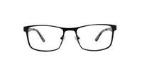 Black kangol 299 Square Glasses - Front