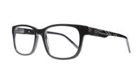 Black kangol Baseball Rectangle Glasses - Angle