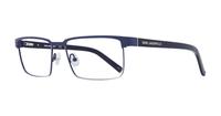 Satin Blue Karl Lagerfeld KL231 Square Glasses - Angle