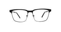 Satin Black Karl Lagerfeld KL259 Rectangle Glasses - Front