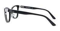 Black Karl Lagerfeld KL287 Cat-eye Glasses - Side