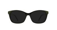 Black Karl Lagerfeld KL774 Oval Glasses - Sun
