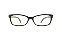 Black Karl Lagerfeld KL775 Rectangle Glasses - Front
