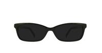 Black Karl Lagerfeld KL775 Rectangle Glasses - Sun