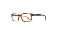Brown marble Karl Lagerfeld KL816 Rectangle Glasses - Angle