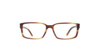 Brown marble Karl Lagerfeld KL816 Rectangle Glasses - Front