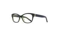 Olive Karl Lagerfeld KL821 Cat-eye Glasses - Angle