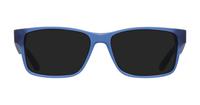 Matt Blue Karl Lagerfeld KL873-52 Square Glasses - Sun