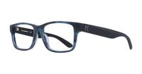Blue Fade Karl Lagerfeld KL873-54 Rectangle Glasses - Angle