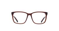 Brown Karl Lagerfeld KL885 Rectangle Glasses - Front