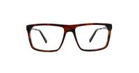 Brown Karl Lagerfeld KL916 Square Glasses - Front