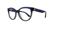 Blue/Grey Karl Lagerfeld KL922 Cat-eye Glasses - Angle