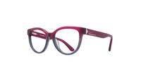 Grey/Pink Karl Lagerfeld KL922 Cat-eye Glasses - Angle