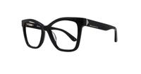 Black Karl Lagerfeld KL923 Square Glasses - Angle