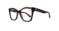 Brown/Green Karl Lagerfeld KL923 Square Glasses - Angle