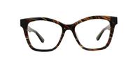 Brown/Green Karl Lagerfeld KL923 Square Glasses - Front
