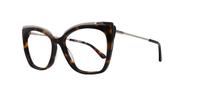 Havana Karl Lagerfeld KL941 Cat-eye Glasses - Angle