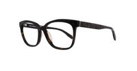 Havana Karl Lagerfeld KL943 Rectangle Glasses - Angle